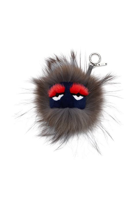 fendi key chains|fendi monster keychain.